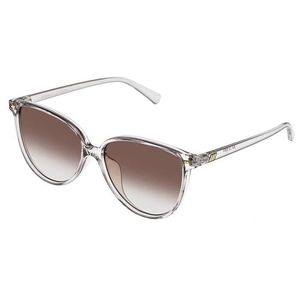 Le Specs Eternally Women's Sunglasses, Clear Shadow / Brown Gradient